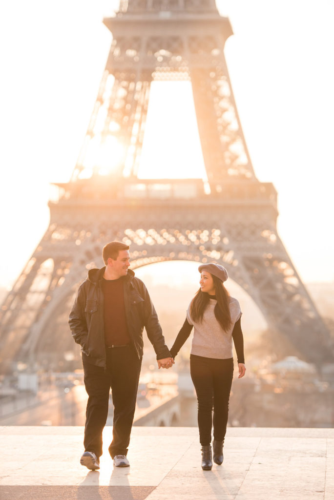 Morning Eiffel Tower Shoot Session Paris