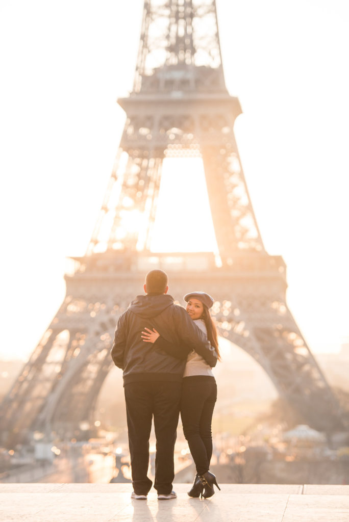 Morning Eiffel Tower Shoot Session Paris