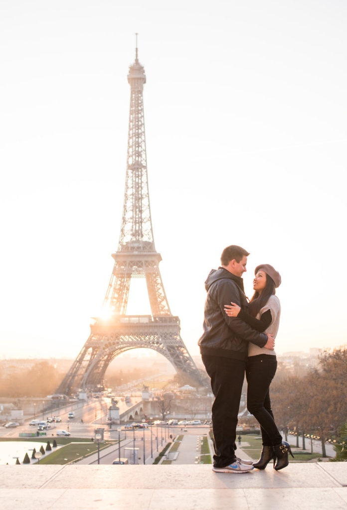 Morning Eiffel Tower Shoot Session Paris