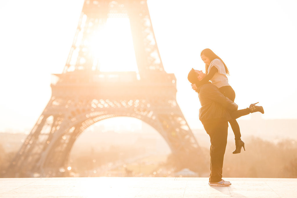 Morning Eiffel Tower Shoot Session Paris