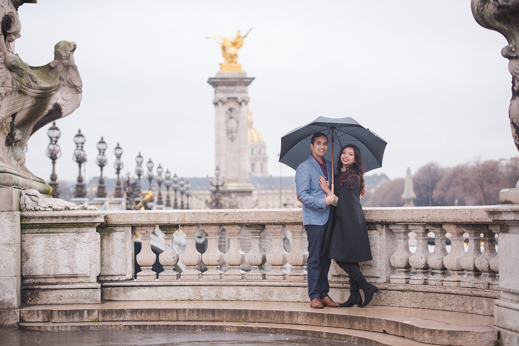 Surprise Proposal at Pont Alexandre III - with violinist! - Pictours ...