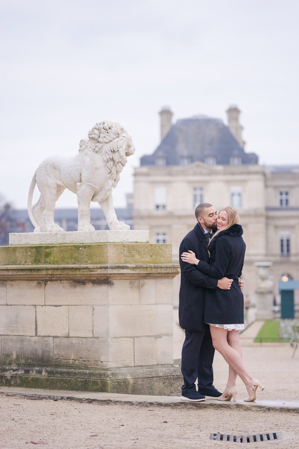 Luxembourg gardens winter