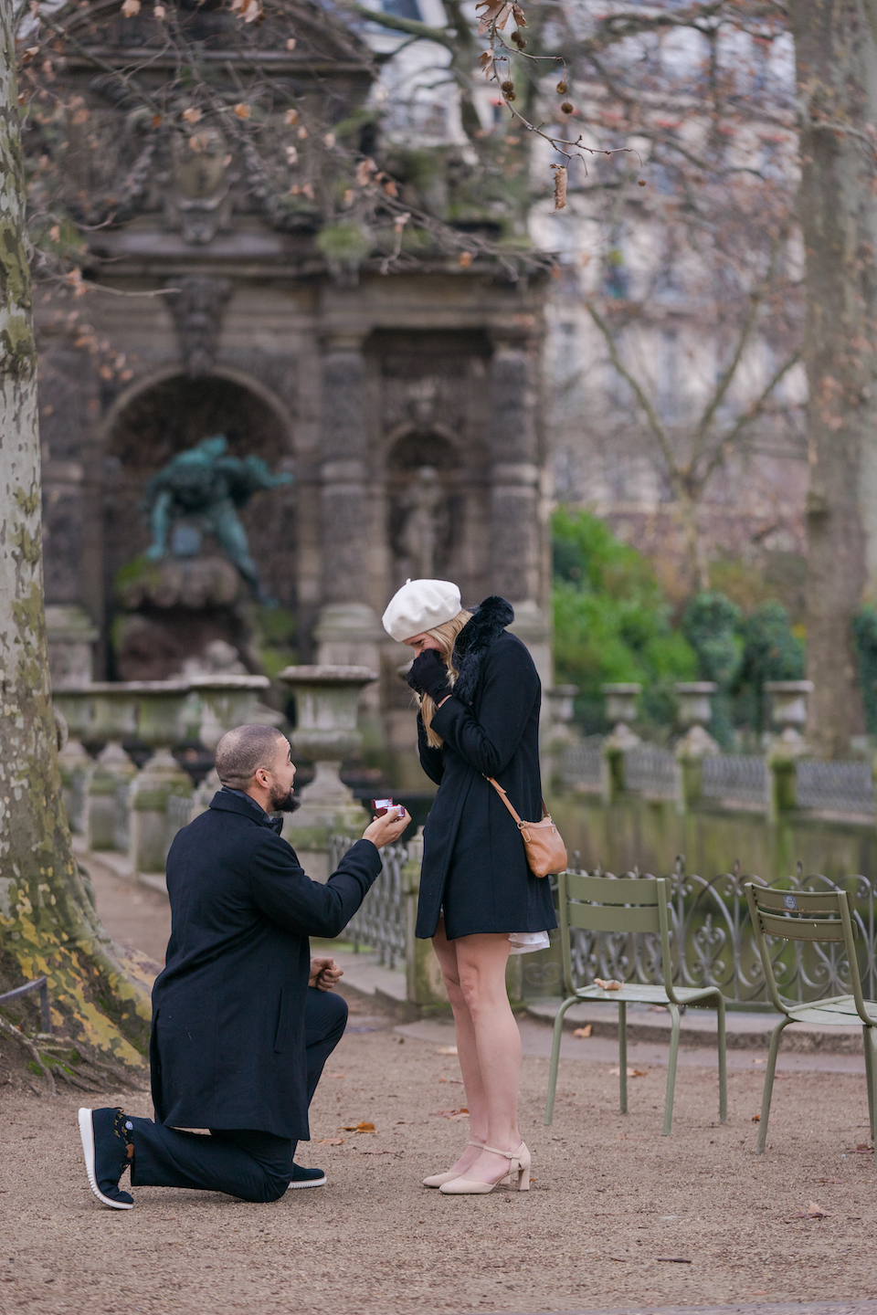 Medici Fountain proposal winter