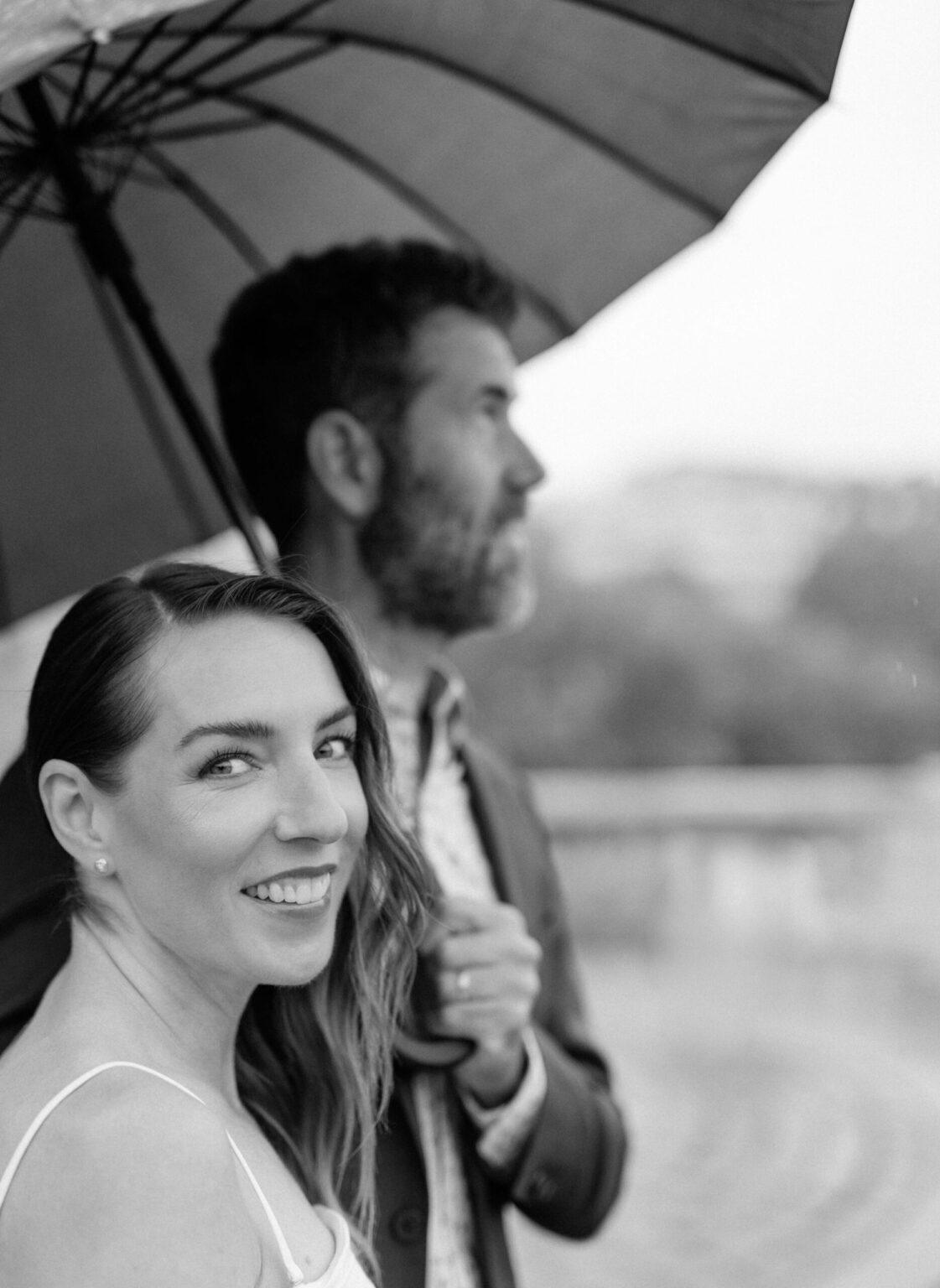 Paris Photo Session in the Rain