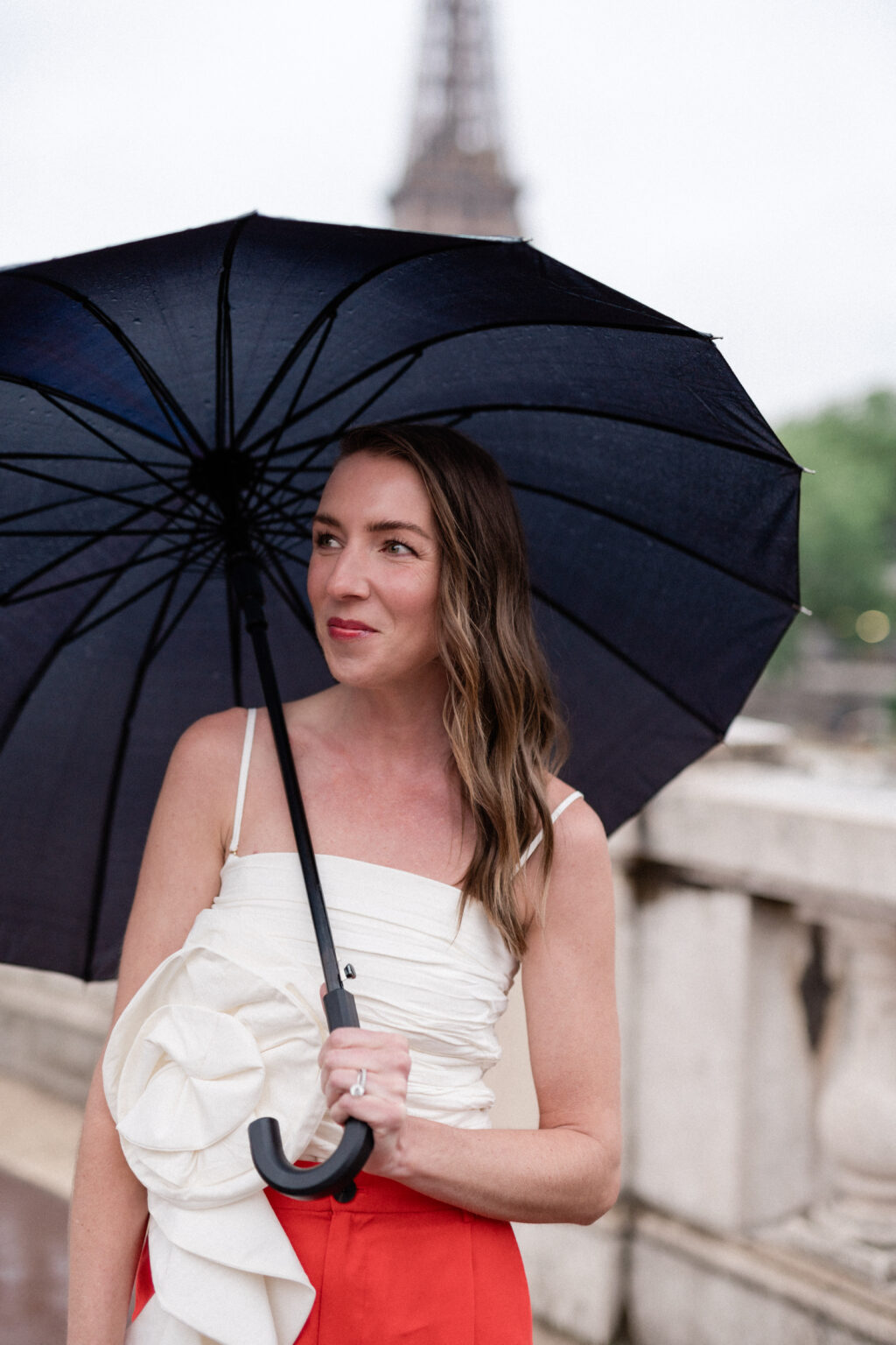 Paris Photo Session in the Rain