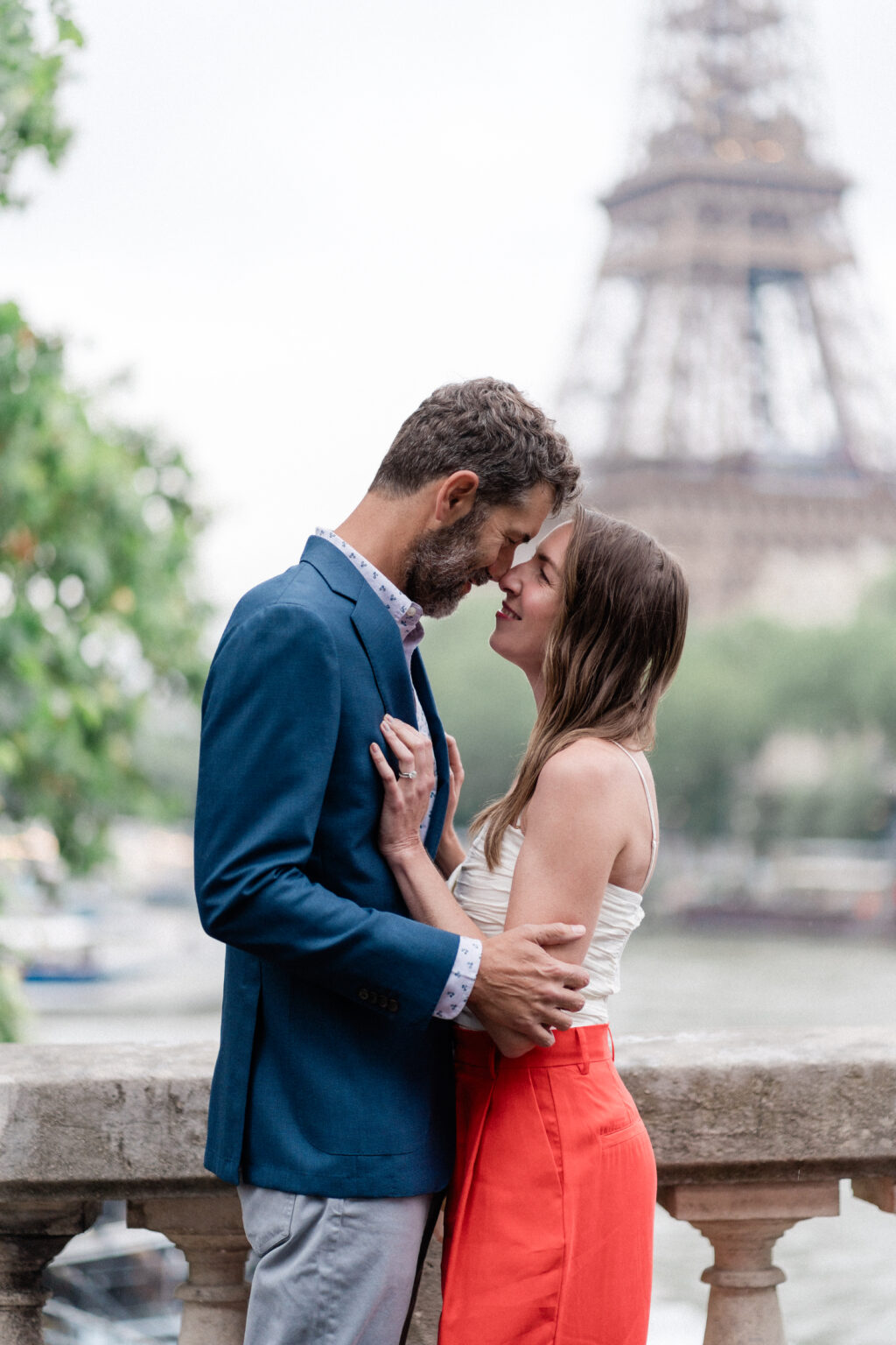 Paris Photo Session in the Rain